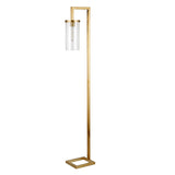 Malva 67.75" Tall Floor Lamp with Glass Shade - 11" Wide