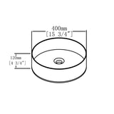 Malwee 24"/30" Floating Bathroom Vanity, Wall Mounted Bathroom Vanity with Ceramic Sink,Soft Close Doors