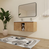 Malwee 48" Floating Bathroom Vanity with Resin Sink