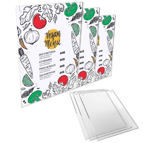 Mammoth Acrylic Sign Holder - 8 x11