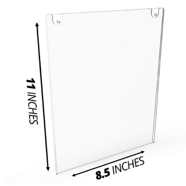 Mammoth Acrylic Sign Holder - 8 x11