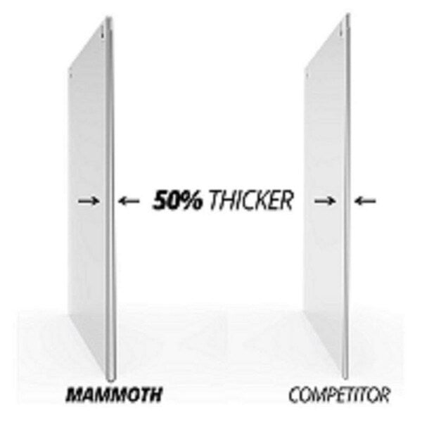 Mammoth Acrylic Sign Holder - 8 x11