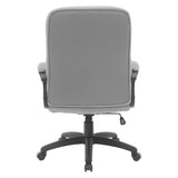 Managers Office Chair with Faux Leather with Padded Arms