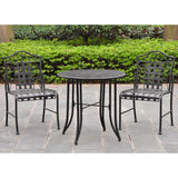 Mandalay 3-Piece Iron Patio Bistro Set