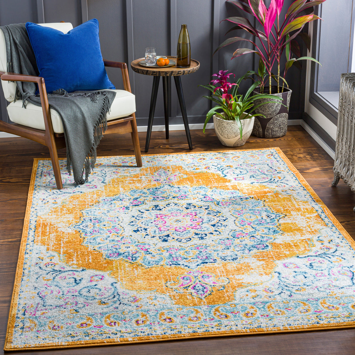 Artistic Weavers Mandelbrot Persian Area Rug