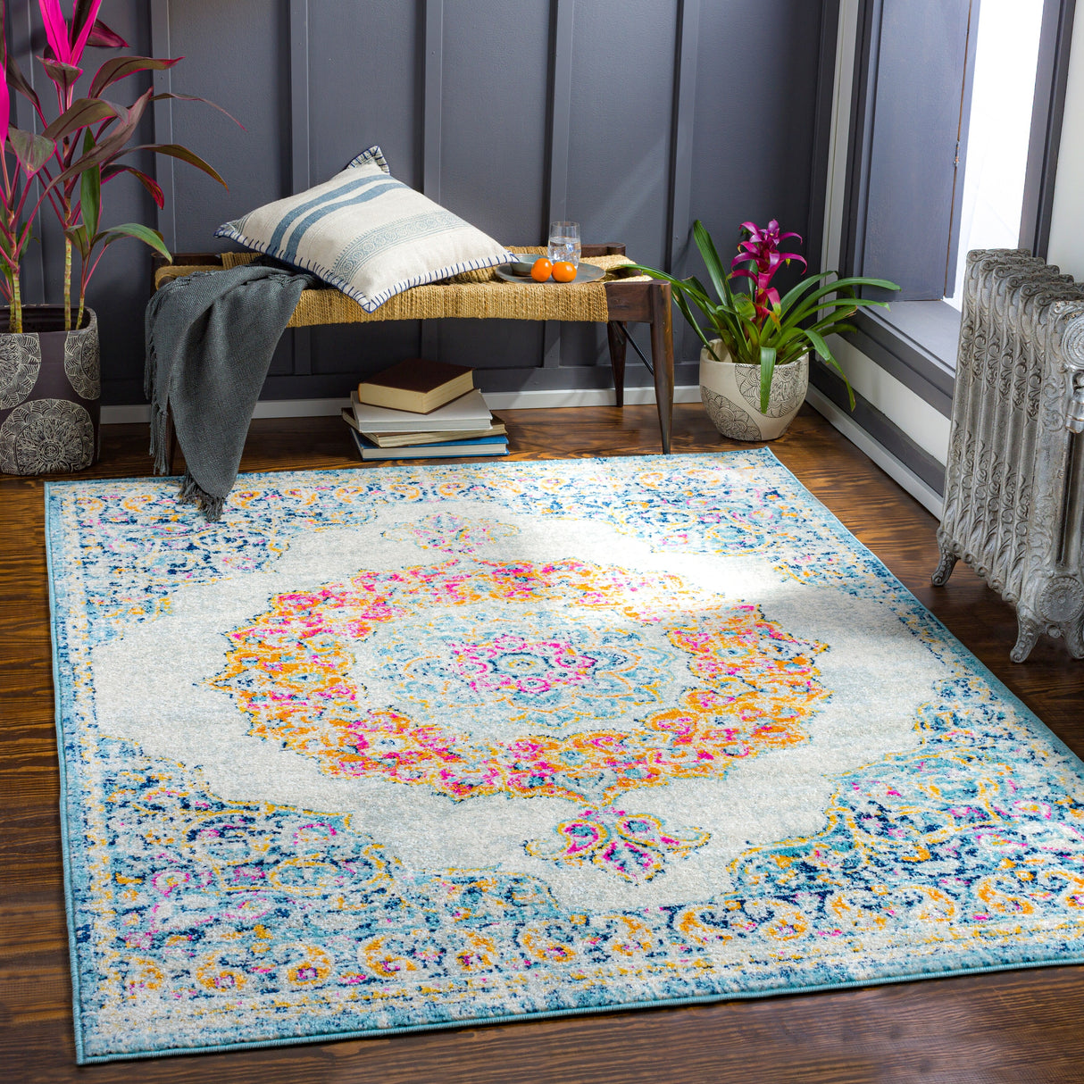 Artistic Weavers Mandelbrot Persian Area Rug