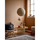 Mango Wood Stool with Macrame