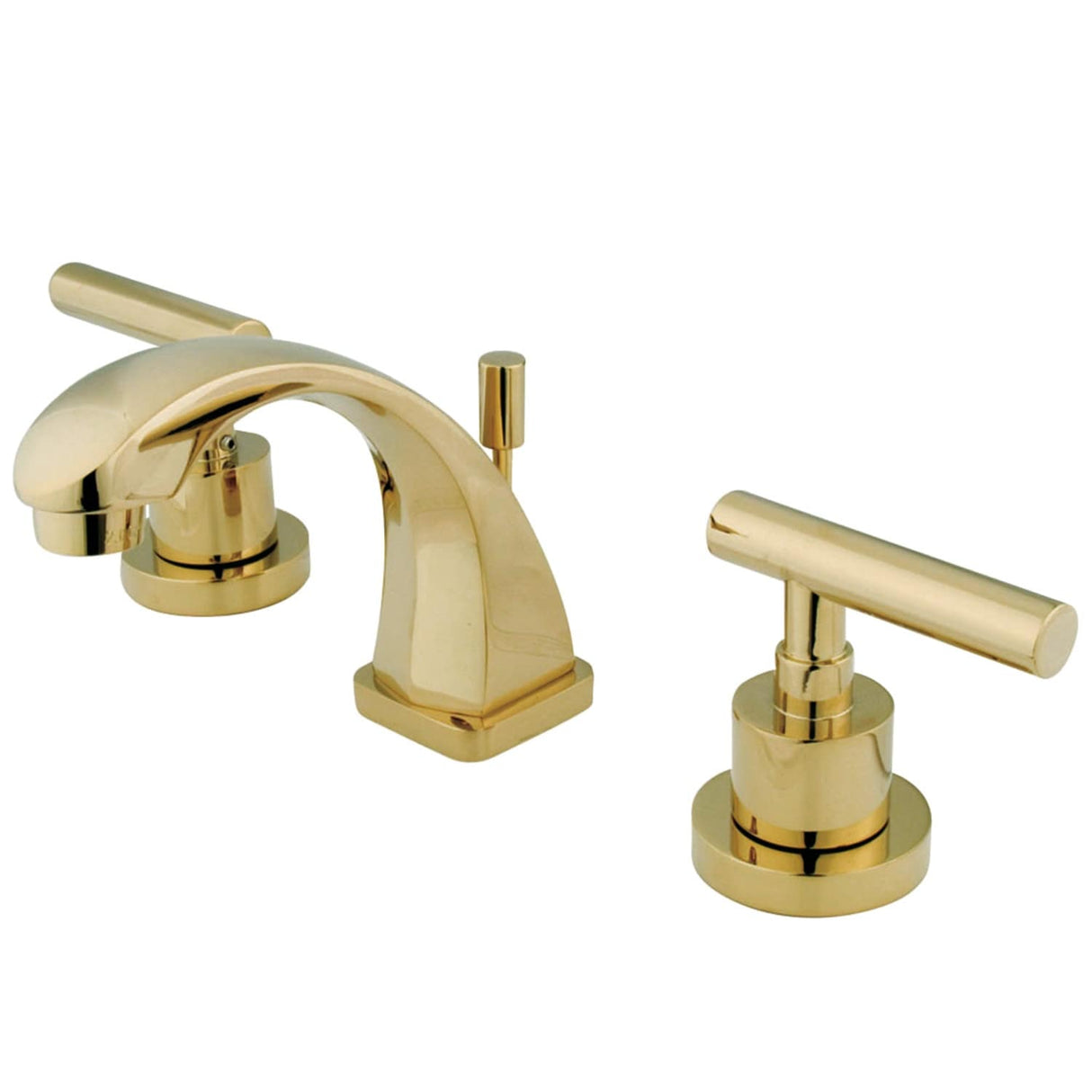 Kingston Brass Manhattan 8-inch Widespread Bathroom Faucet