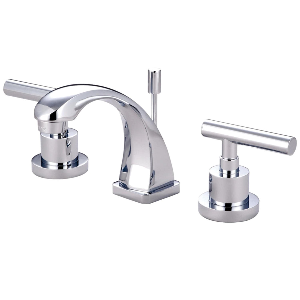 Kingston Brass Manhattan 8-inch Widespread Bathroom Faucet