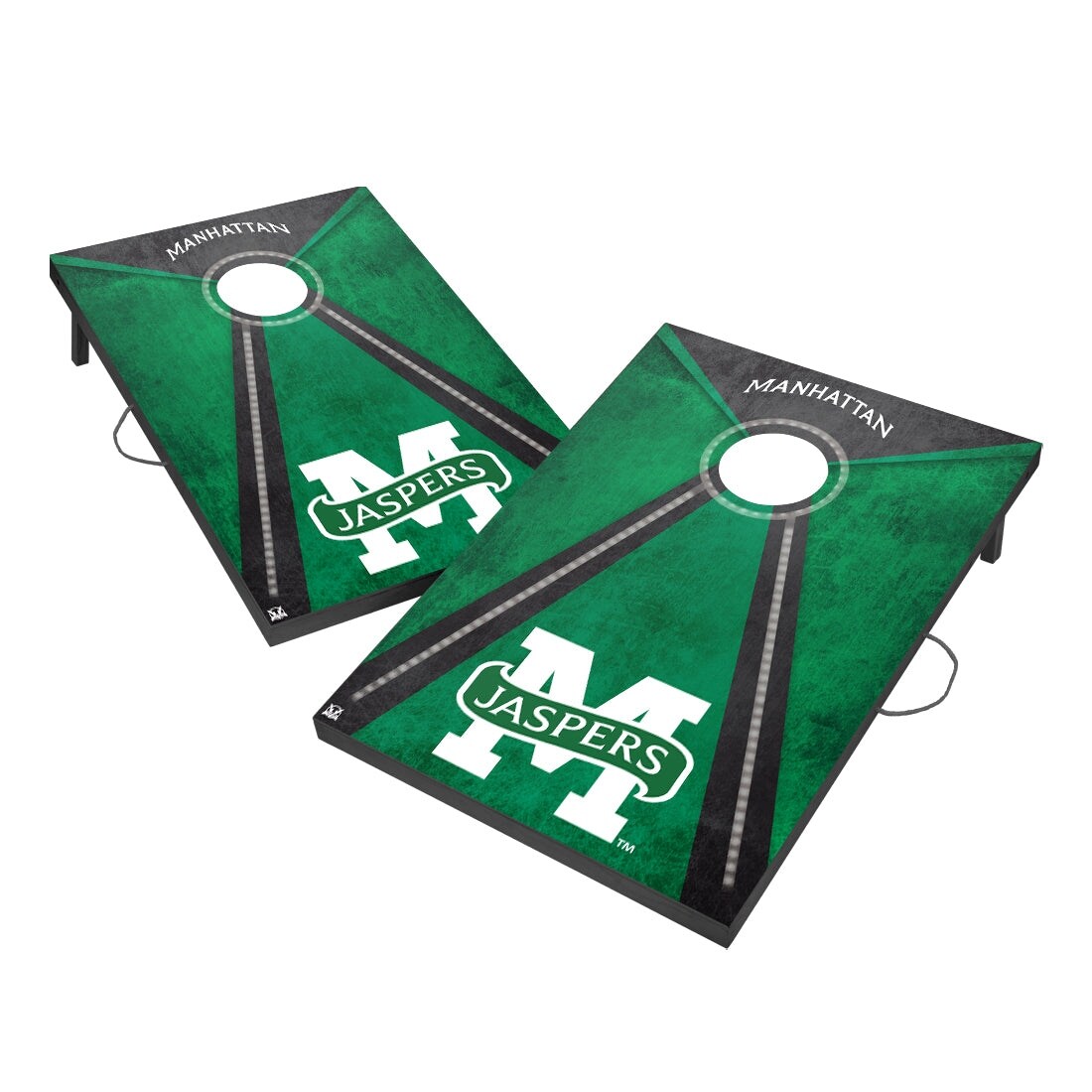 Manhattan College Jaspers LED 2x3 Cornhole Set