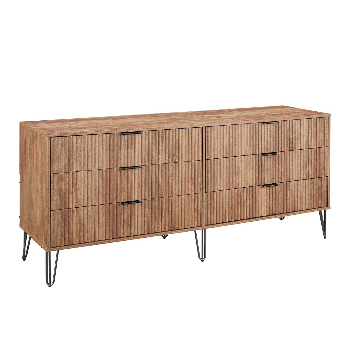 Manhattan Comfort 3-Piece Dumbo Modern 5-Drawer Tall Dresser Nightstand Combo Set
