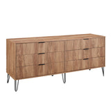 Manhattan Comfort 3-Piece Dumbo Modern 5-Drawer Tall Dresser Nightstand Combo Set