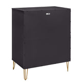 Manhattan Comfort 3-Piece Dumbo Modern 5-Drawer Tall Dresser Nightstand Combo Set