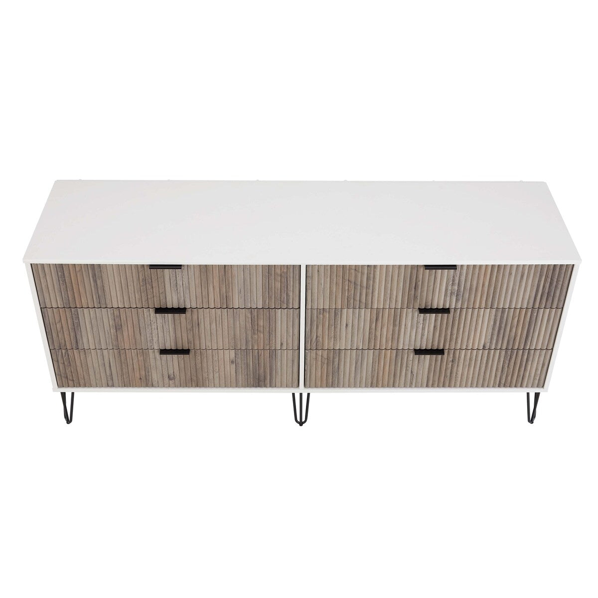 Manhattan Comfort 3-Piece Dumbo Modern 5-Drawer Tall Dresser Nightstand Combo Set