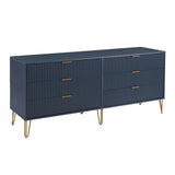 Manhattan Comfort 3-Piece Dumbo Modern 5-Drawer Tall Dresser Nightstand Combo Set