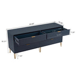 Manhattan Comfort 3-Piece Dumbo Modern 5-Drawer Tall Dresser Nightstand Combo Set