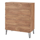 Manhattan Comfort 3-Piece Dumbo Modern 5-Drawer Tall Dresser Nightstand Combo Set