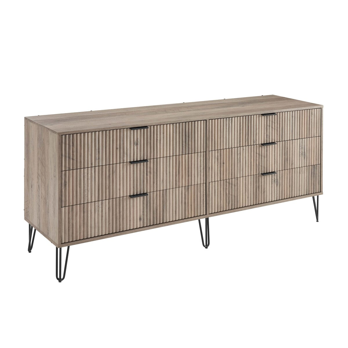 Manhattan Comfort 3-Piece Dumbo Modern 5-Drawer Tall Dresser Nightstand Combo Set