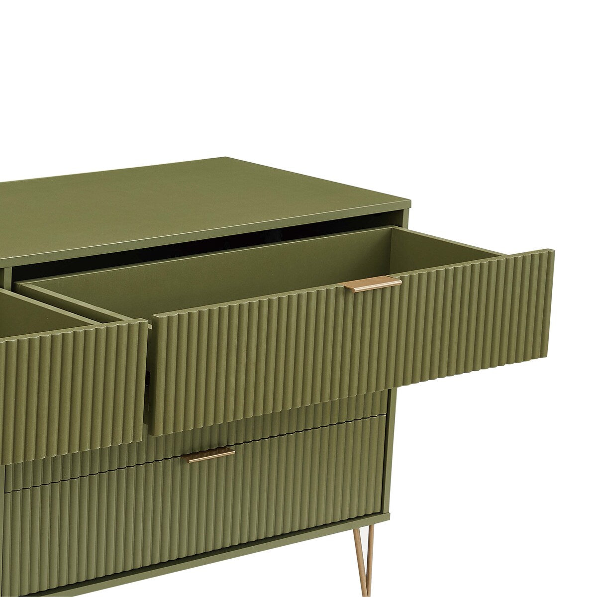 Manhattan Comfort 3-Piece Dumbo Modern 5-Drawer Tall Dresser Nightstand Combo Set