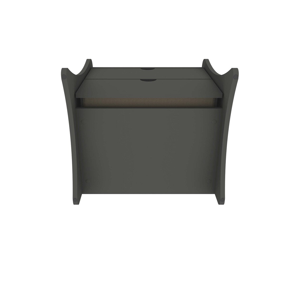 Manhattan Comfort Coney Mid-Century Modern 2-Drawer Nightstand