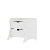 Manhattan Comfort Coney Mid-Century Modern 2-Drawer Nightstand
