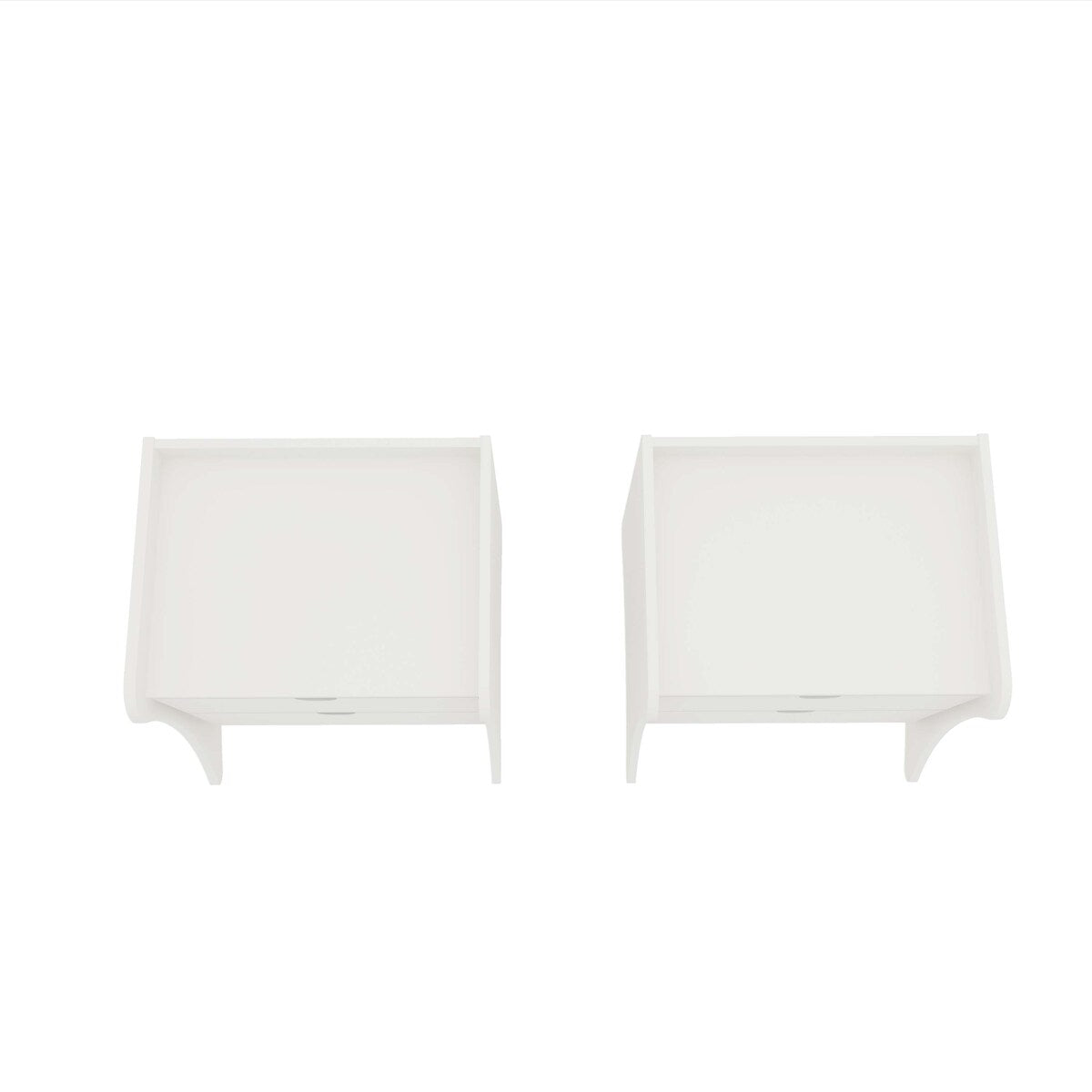 Manhattan Comfort Coney Mid-Century Modern 2-Drawer Nightstand