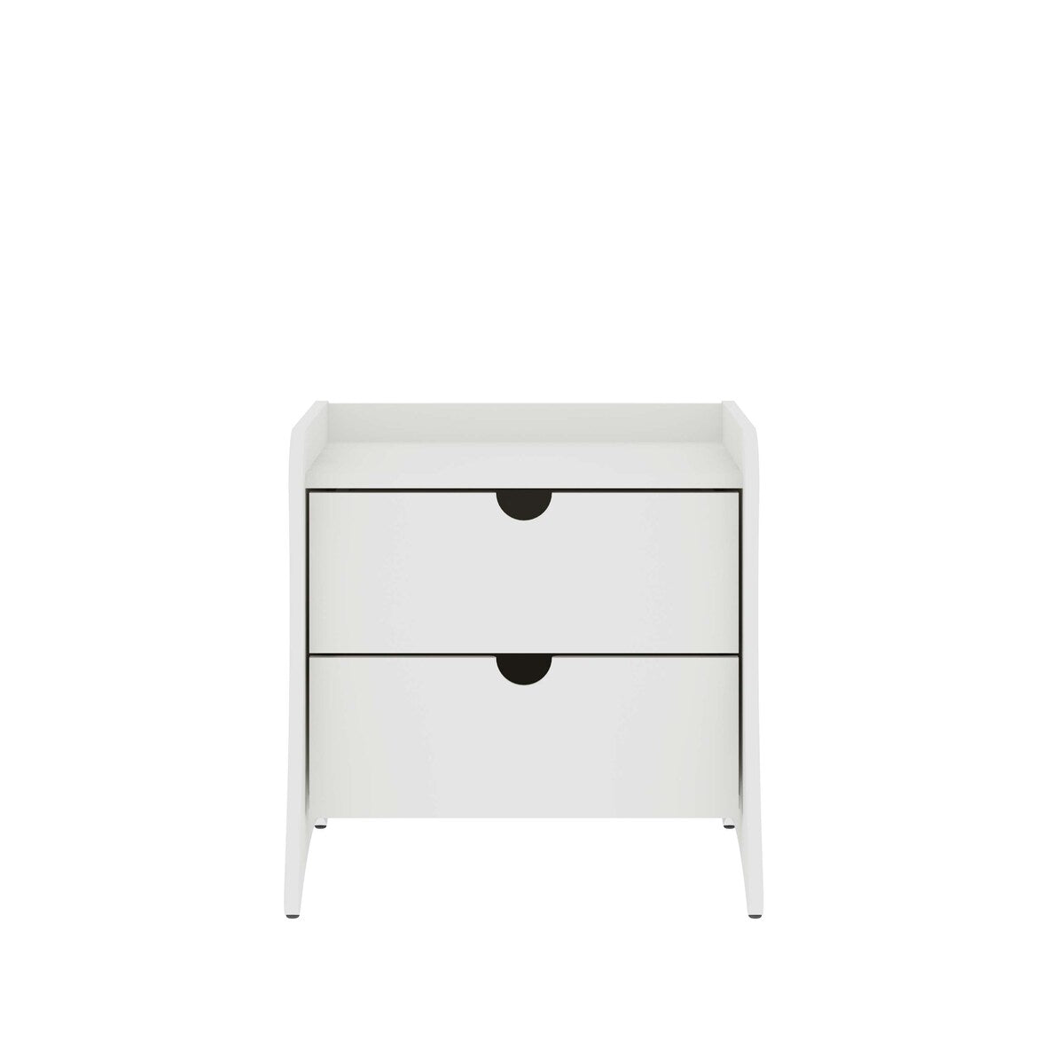 Manhattan Comfort Coney Mid-Century Modern 2-Drawer Nightstand