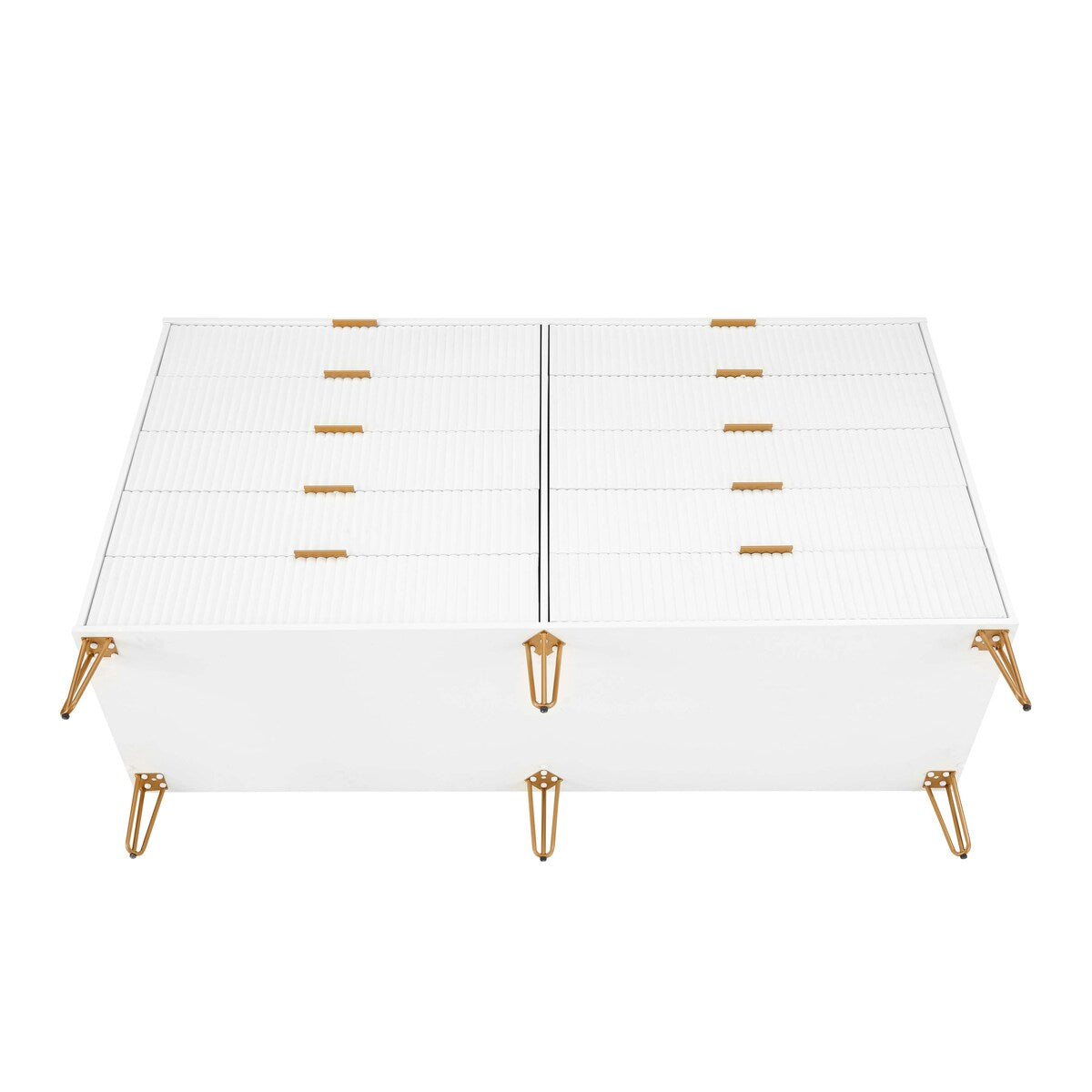Manhattan Comfort Dumbo Modern 10-Drawer Double Tall Dresser