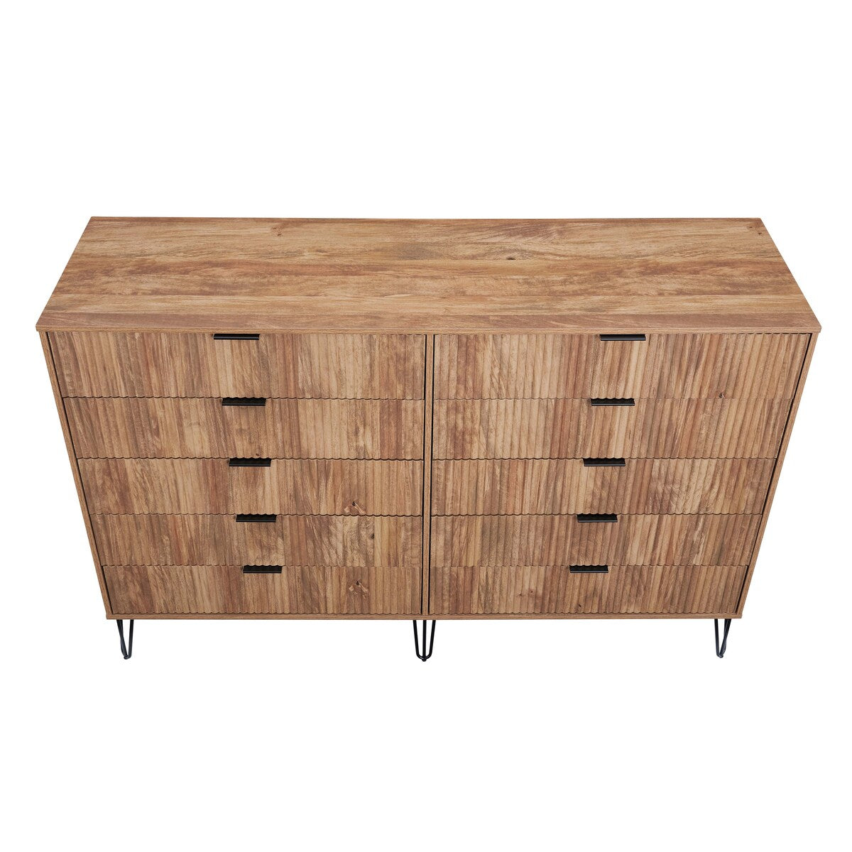 Manhattan Comfort Dumbo Modern 10-Drawer Double Tall Dresser