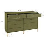 Manhattan Comfort Dumbo Modern 10-Drawer Double Tall Dresser