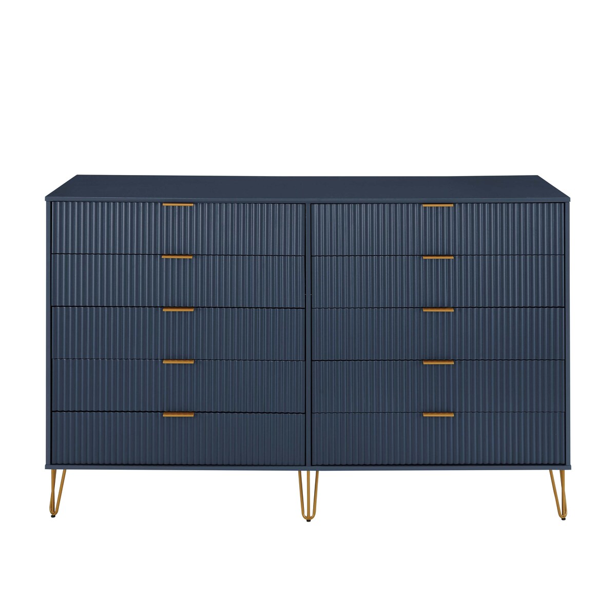 Manhattan Comfort Dumbo Modern 10-Drawer Double Tall Dresser