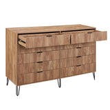 Manhattan Comfort Dumbo Modern 10-Drawer Double Tall Dresser