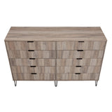 Manhattan Comfort Dumbo Modern 10-Drawer Double Tall Dresser