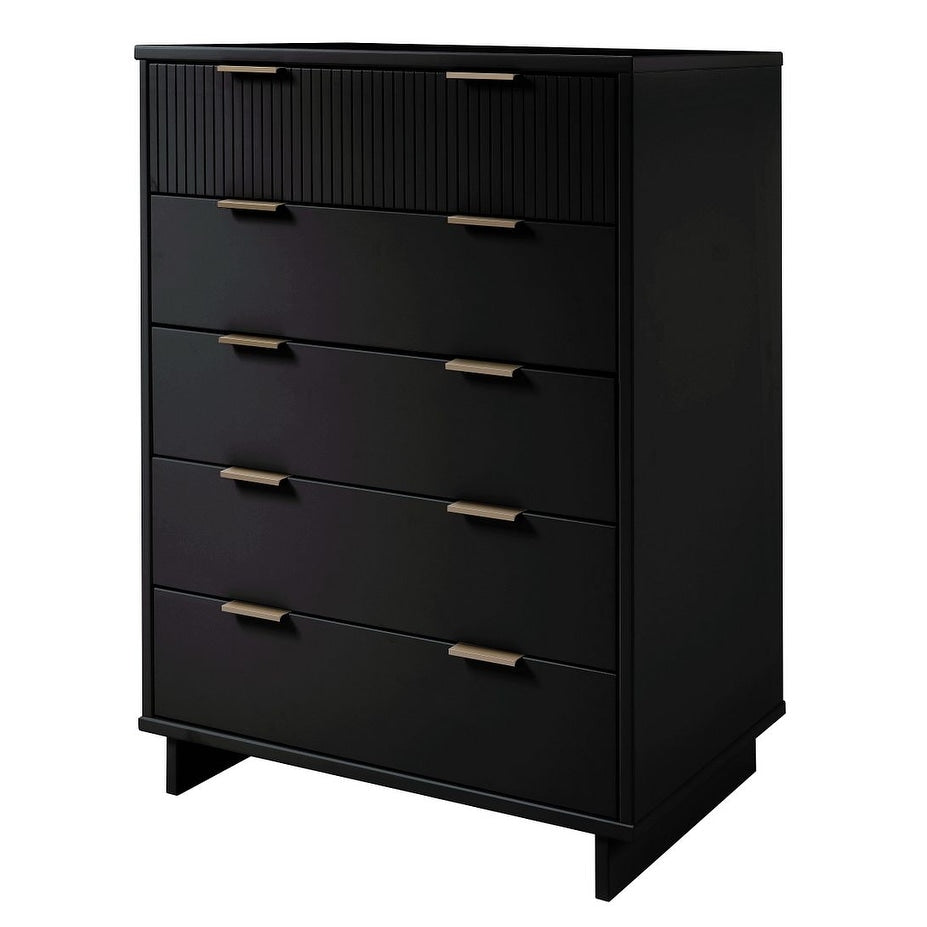 Manhattan Comfort Granville 45.27" Modern Tall 5 Drawer Dresser