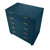 Manhattan Comfort Granville 45.27" Modern Tall 5 Drawer Dresser