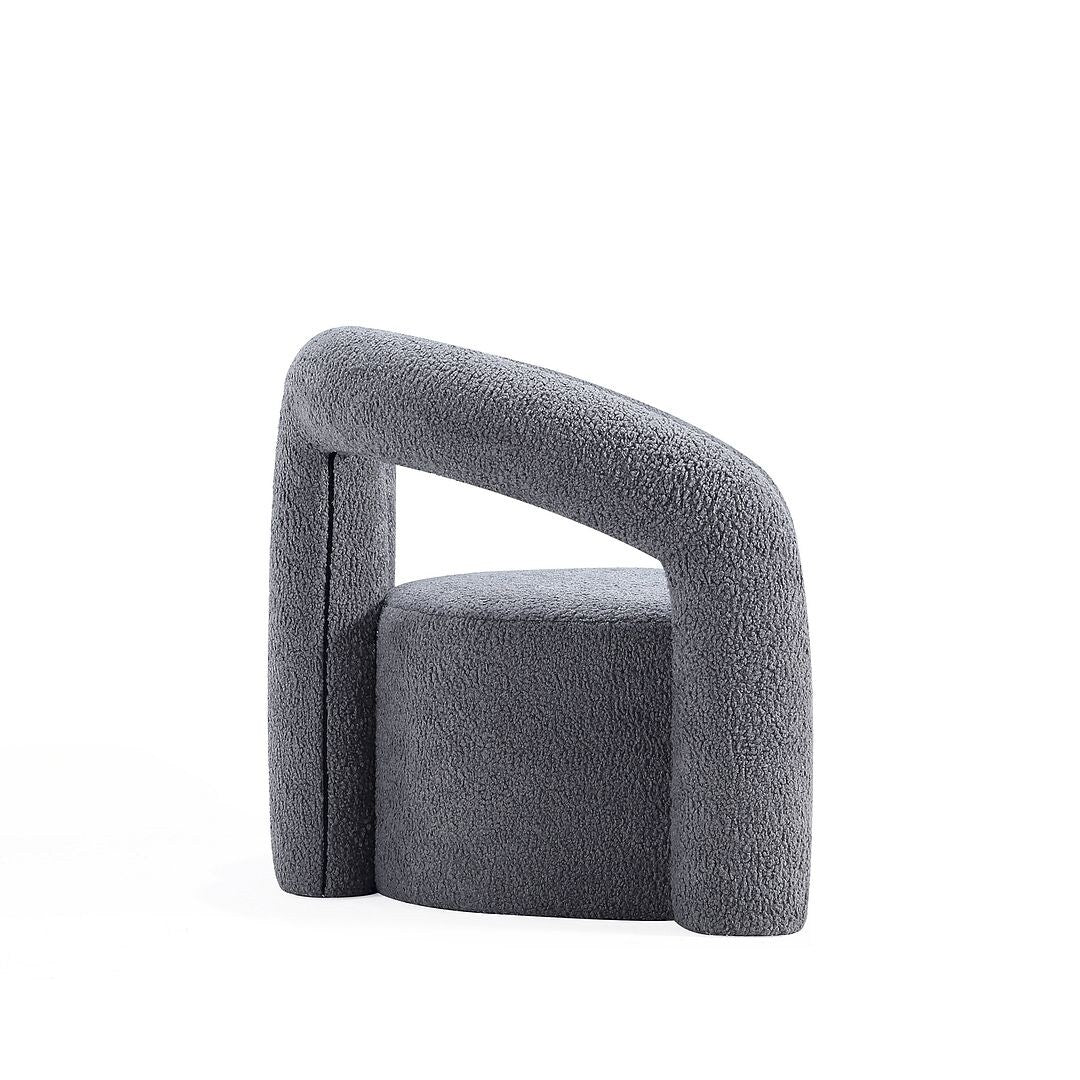 Manhattan Comfort Modern Darian Boucle Accent Chair