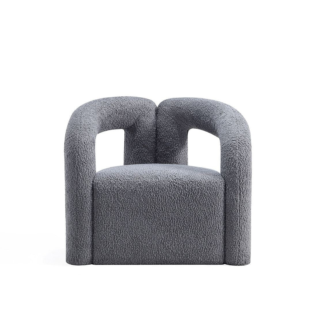 Manhattan Comfort Modern Darian Boucle Accent Chair