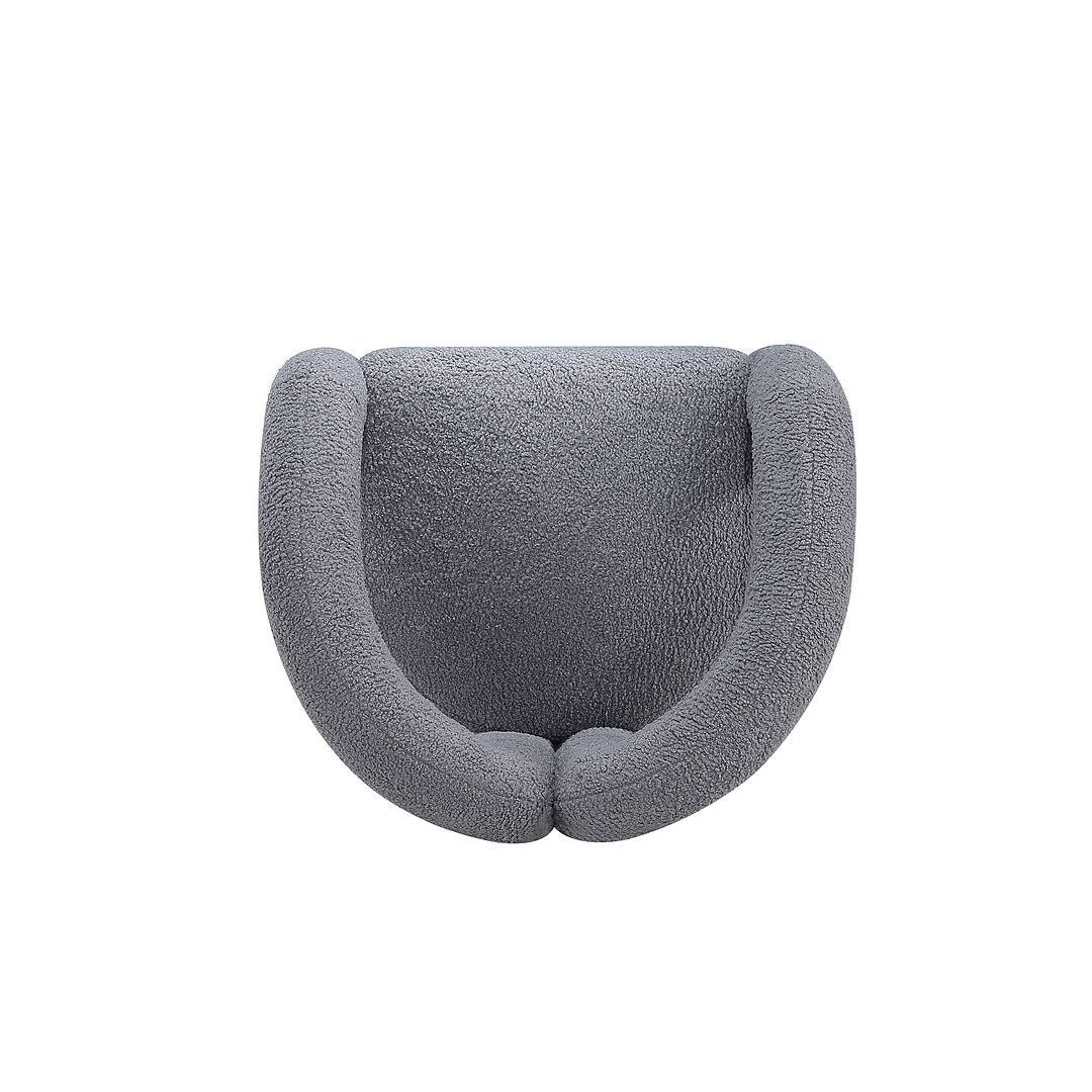 Manhattan Comfort Modern Darian Boucle Accent Chair