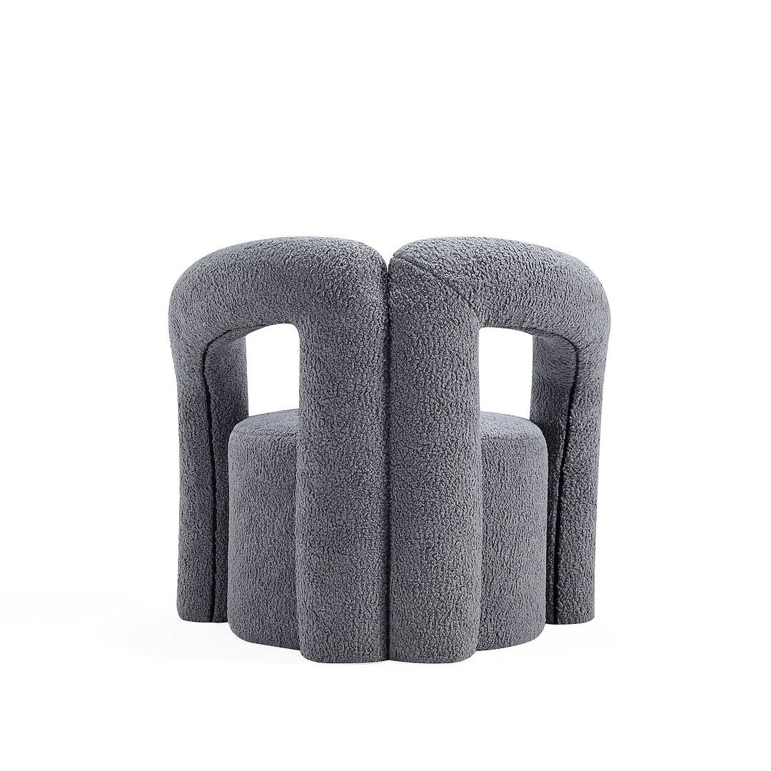 Manhattan Comfort Modern Darian Boucle Accent Chair