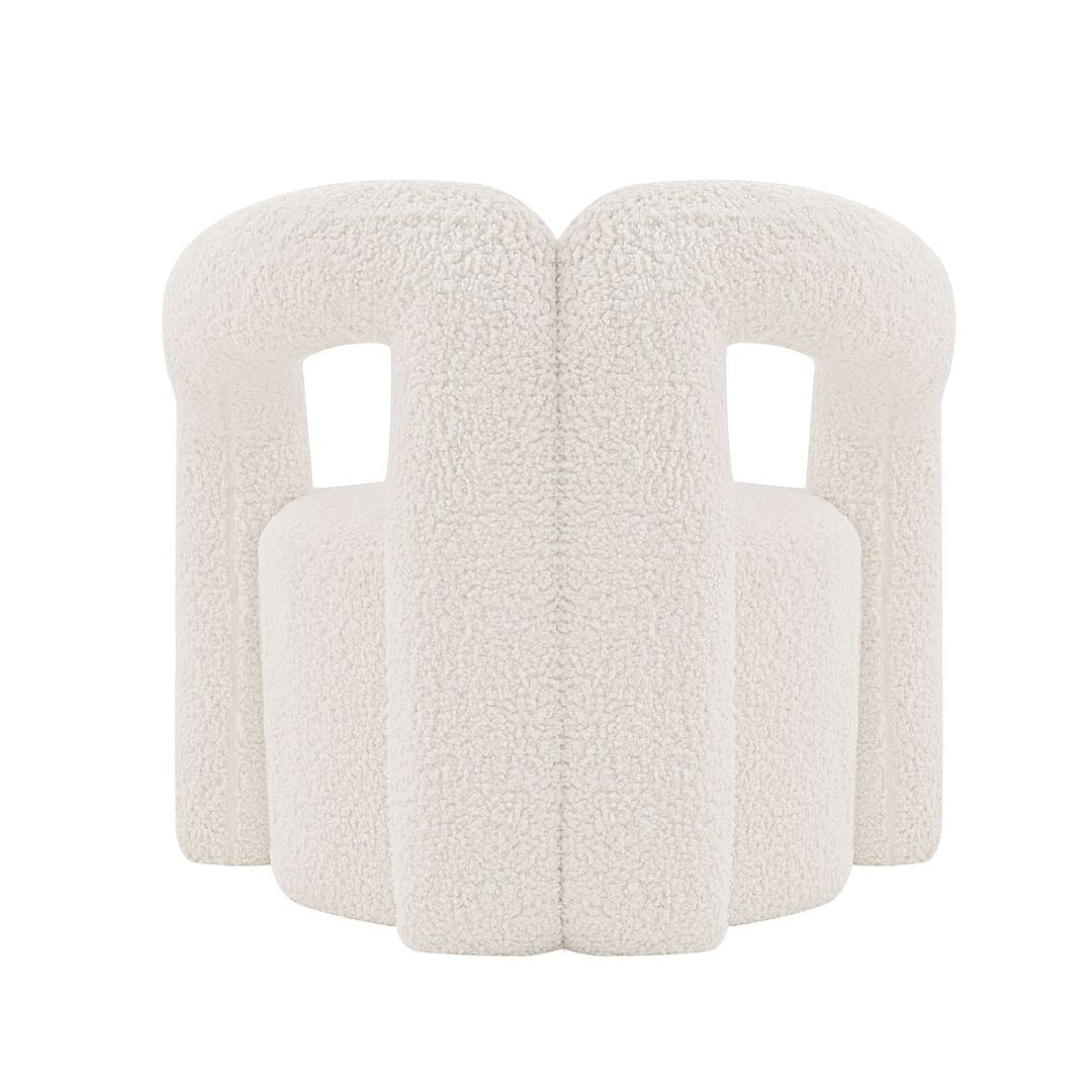 Manhattan Comfort Modern Darian Boucle Accent Chair