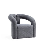 Manhattan Comfort Modern Darian Boucle Accent Chair