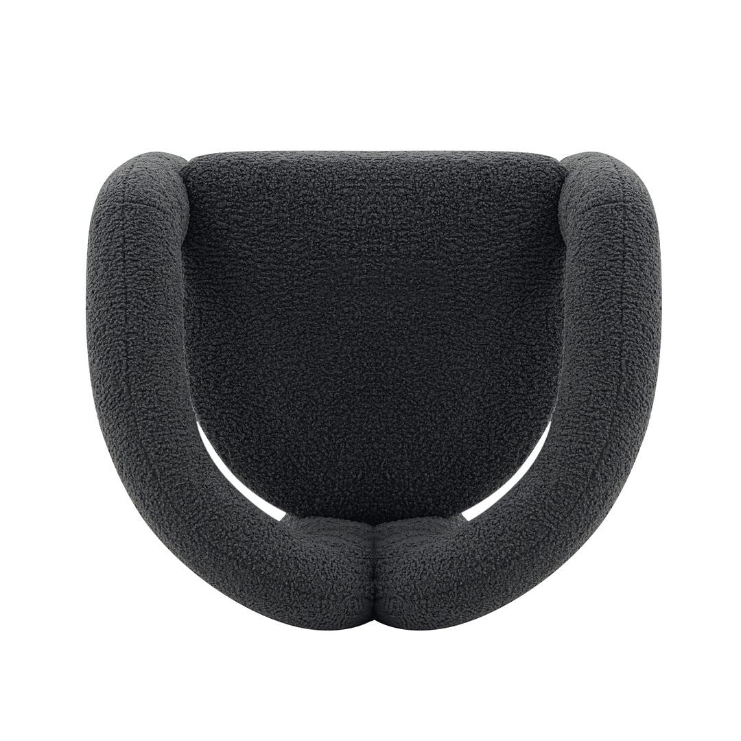 Manhattan Comfort Modern Darian Boucle Accent Chair