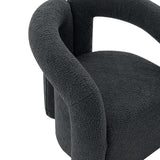 Manhattan Comfort Modern Darian Boucle Accent Chair