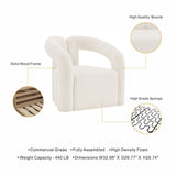 Manhattan Comfort Modern Darian Boucle Accent Chair