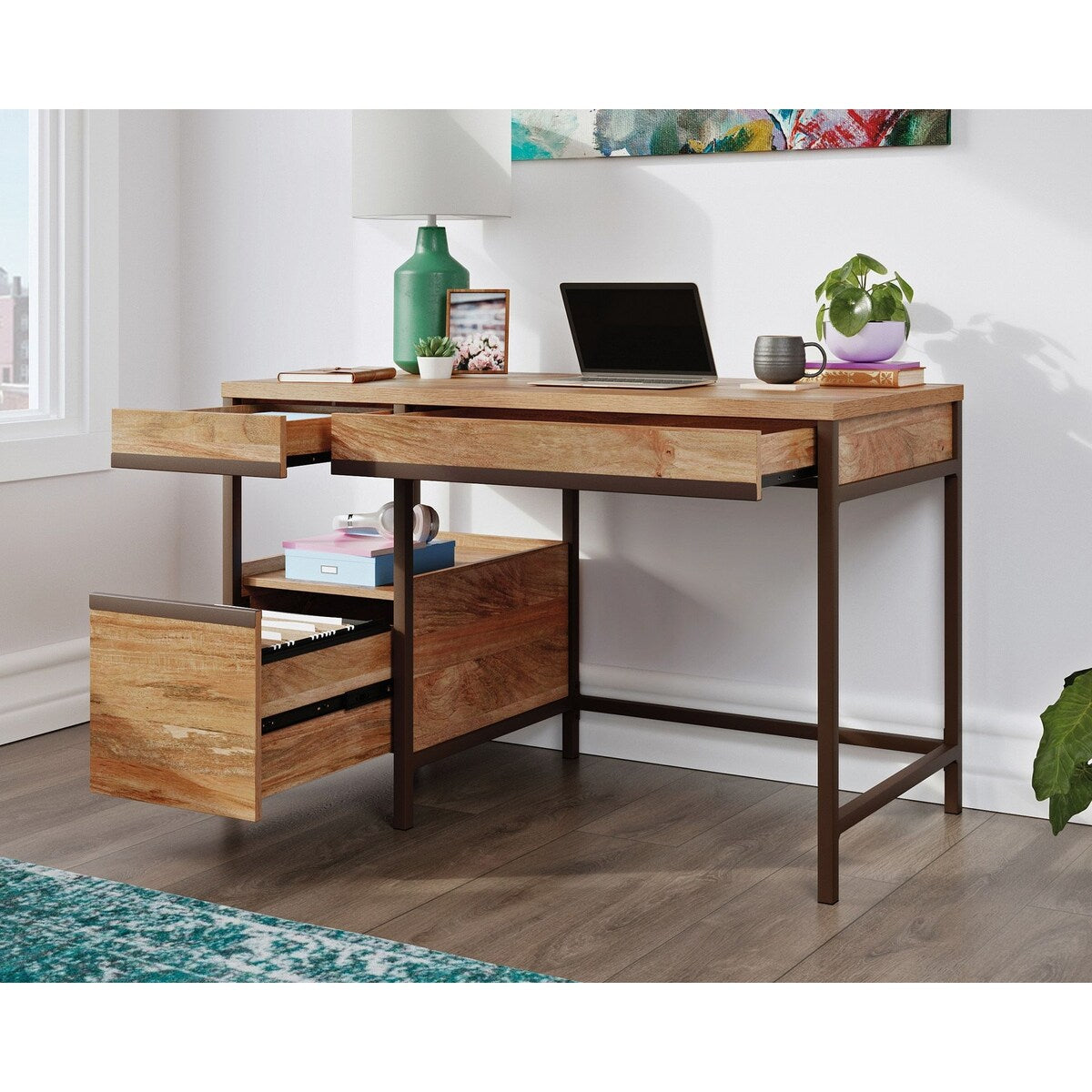 Manhattan Gate Single Ped Desk