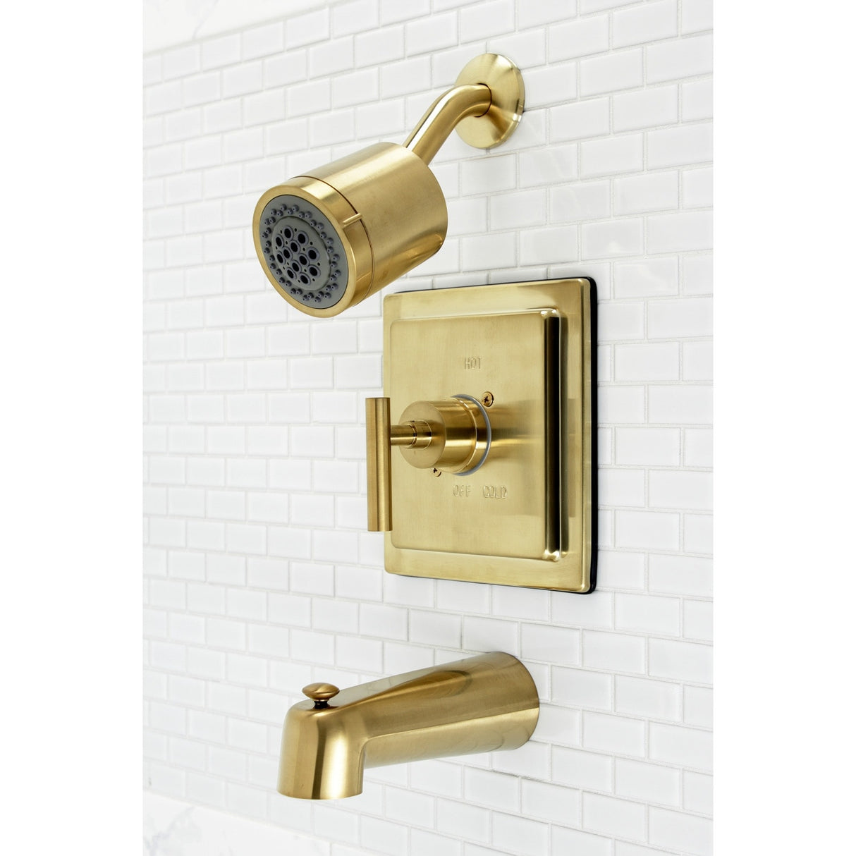 Kingston Brass Manhattan Single-Handle Tub and Shower Faucet