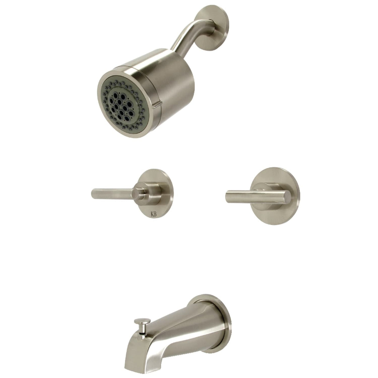 Kingston Brass Manhattan Two-Handle Tub and Shower Faucet