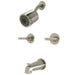 Kingston Brass Manhattan Two-Handle Tub and Shower Faucet