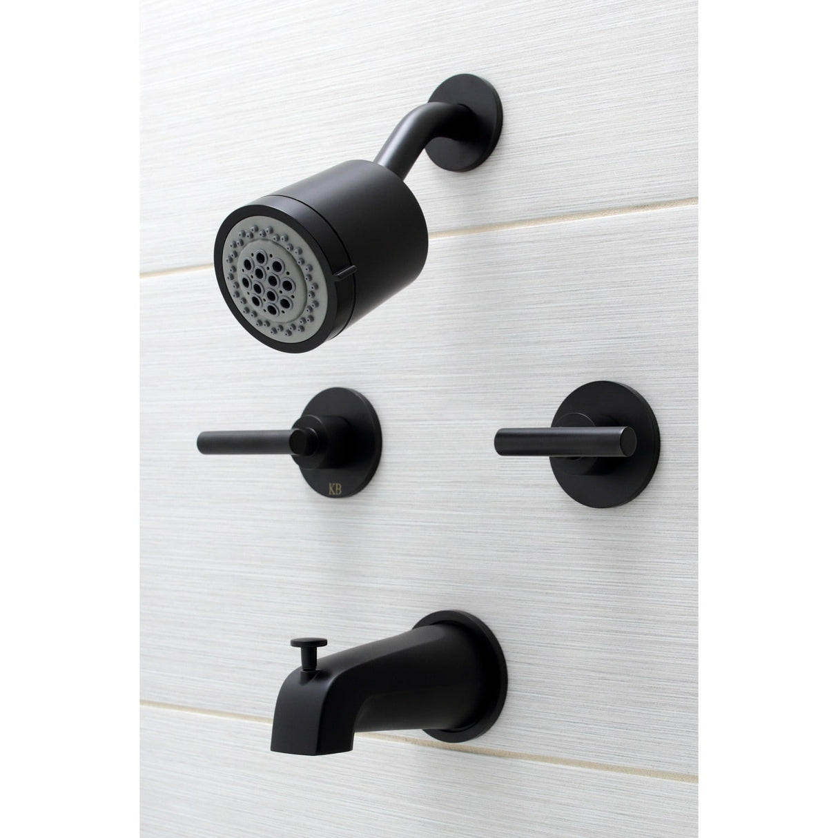 Kingston Brass Manhattan Two-Handle Tub and Shower Faucet