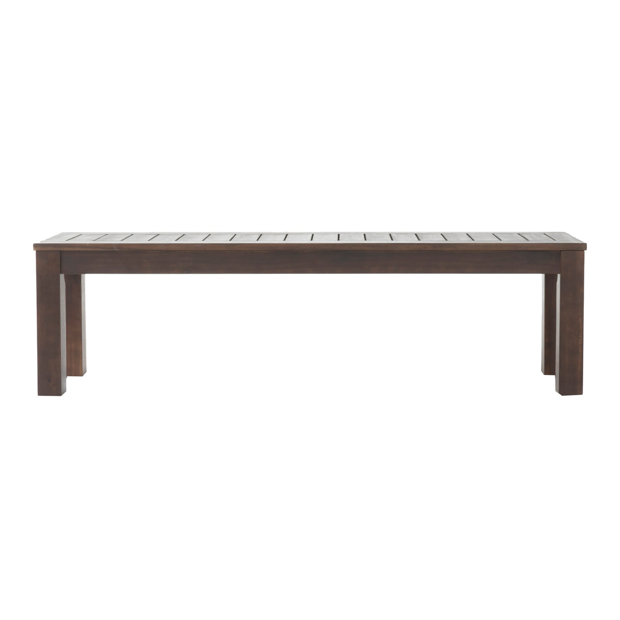 Manila Outdoor Dark Brown Acacia Wood Dining Set by Christopher Knight Home - N/A
